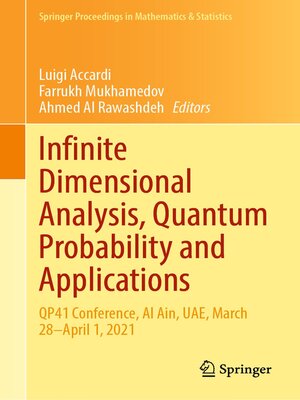 cover image of Infinite Dimensional Analysis, Quantum Probability and Applications